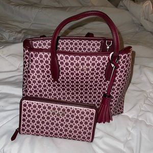 Kate Spade bag with matching wallet